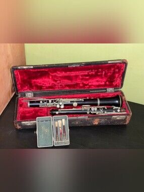 Vintage 1900's Wood Oboe Heirloom Piece